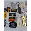 Image 3 : Vintage Assorted Advertising Keychains