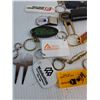 Image 2 : Vintage Assorted Advertising Keychains and Misc.