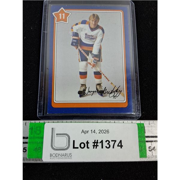 (1) Wayne Gretzky Early Years Rookie Card with Autograph-cannot authenticate