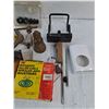 Image 4 : Misc. Lot-Keychains,Door Knobs,Springs,Sockets and more