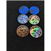 Image 3 : (19) Various Collectible Pokemon Trading Card Game Coins-Cannot Authenticate