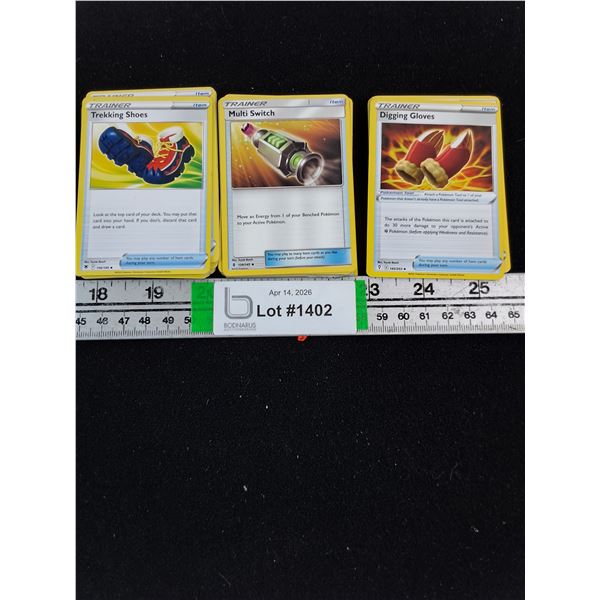 (40) Collectible Pokemon Trainer Cards-not all are pictured-Cannot Authenticate