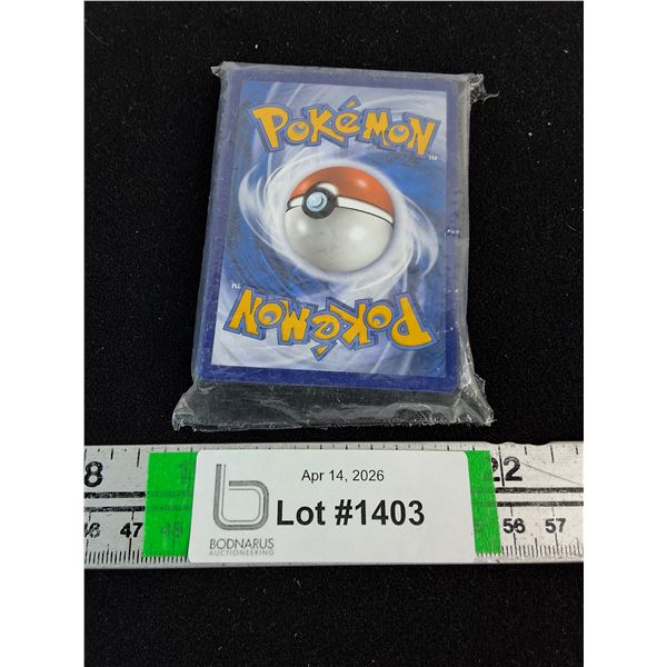 Sealed Package of Pokemon Trainer Cards-sealed-Cannot Authenticate