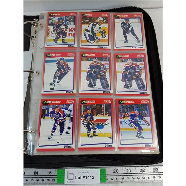 Album of over 700 Hockey Cards-Various Years-Score and Pro-Set-cannot authenticate