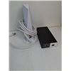 Image 2 : (7) Assorted Remote Controls,(2) Star Link Power Supply and Wi-Fi Router,Am/Fm Radio and misc.-as is