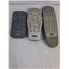 Image 4 : (7) Assorted Remote Controls,(2) Star Link Power Supply and Wi-Fi Router,Am/Fm Radio and misc.-as is