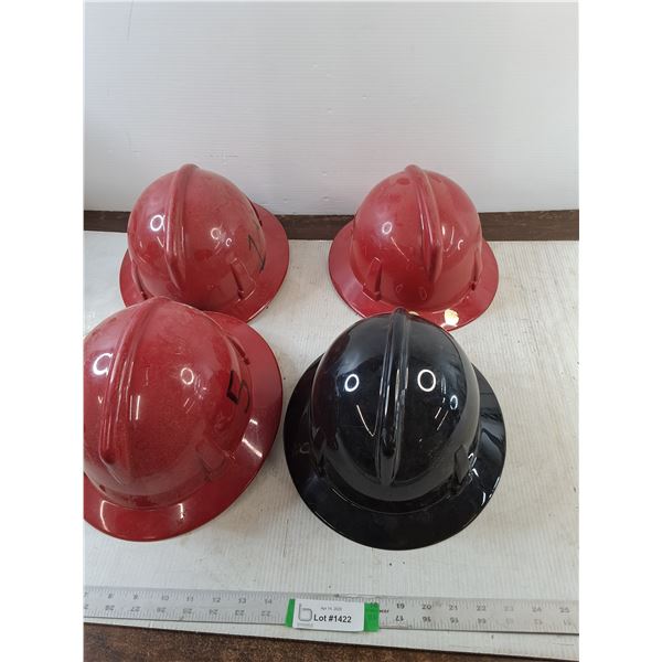 (4) Safety Hard Hats