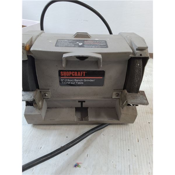 ShopCraft 5"/13cm Bench Grinder Tested - PICK UP