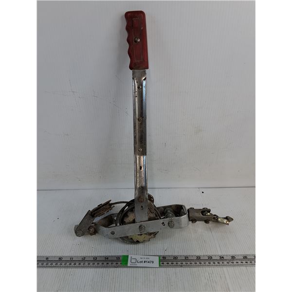 (1) Heavy Duty Manual Winch