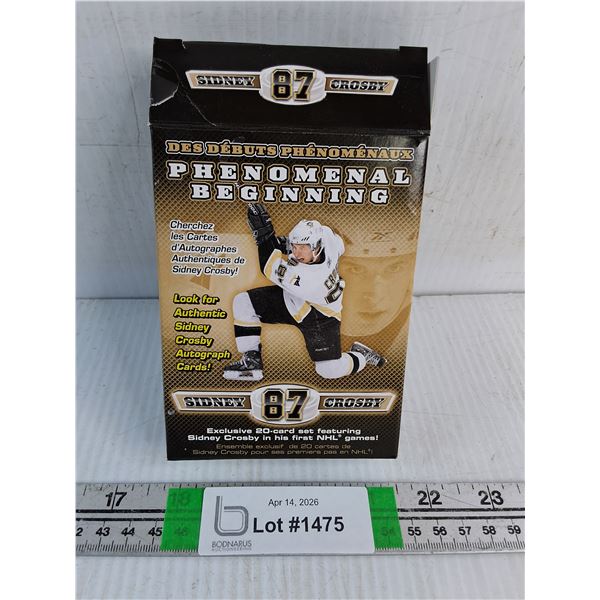Sidney Crosby 20 Card Set-cannot authenticate