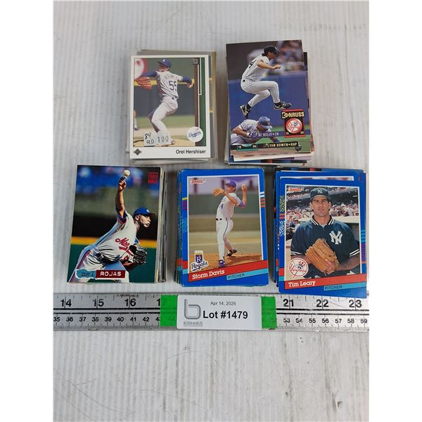 Baseball Card Lot: Approx. 250 Cards-Various Years