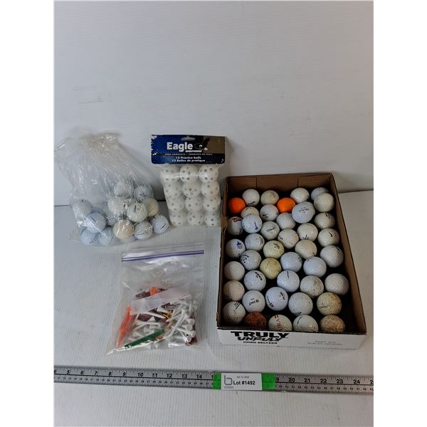 Golf Balls, Tees & Practice Balls