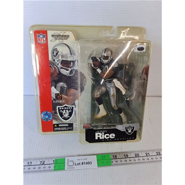 Jerry Rice Oakland Raiders Figurine-Sealed