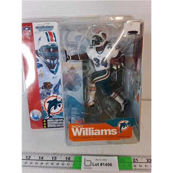 Ricky Williams Miami Dolphins Figurine-Sealed