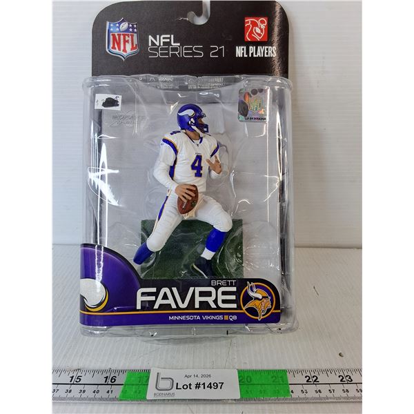 Brett Favre Minnesota Vikings Figurine