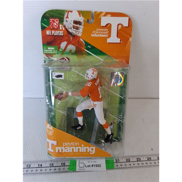 Peyton Manning University of Tennessee Volunteers Figurine- Sealed