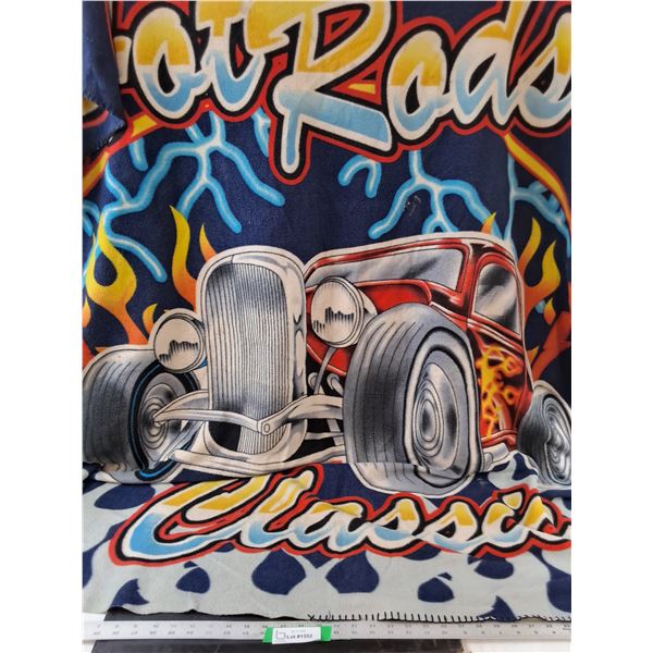 Boy's Hot Rod Classic Blanket - AS IS