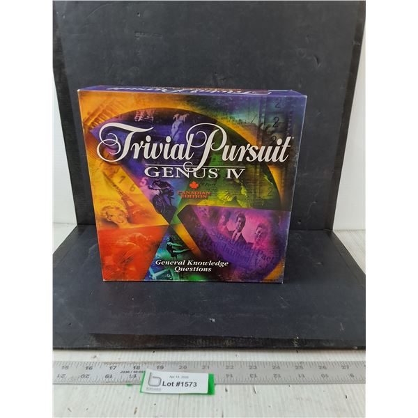 Trivial Pursuit Genus IV Canadian Edition