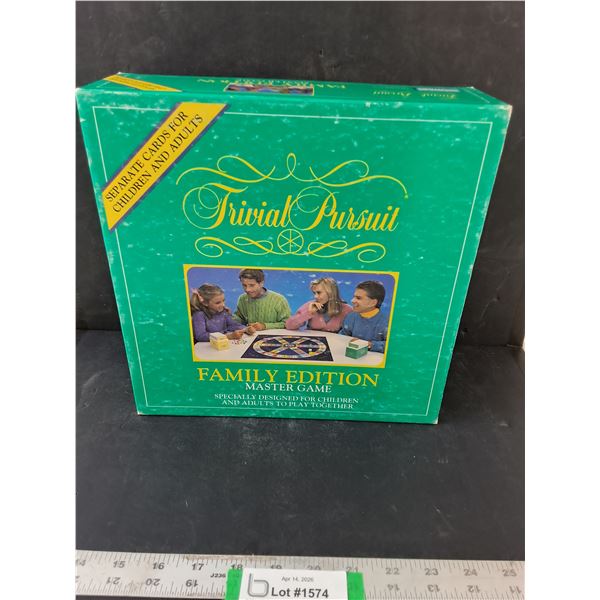 Trivial Pursuit - Family Edition! Master Game