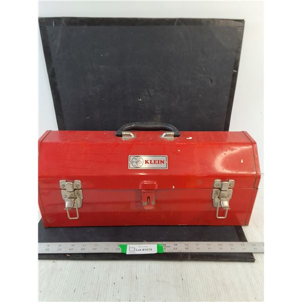 KLEIN TOOLS - Empty Red Tool Box