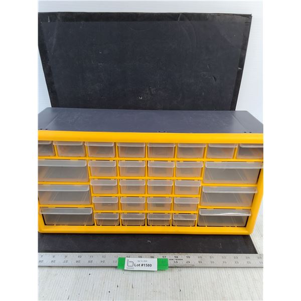 Plastic Storage Box w/30 Drawers