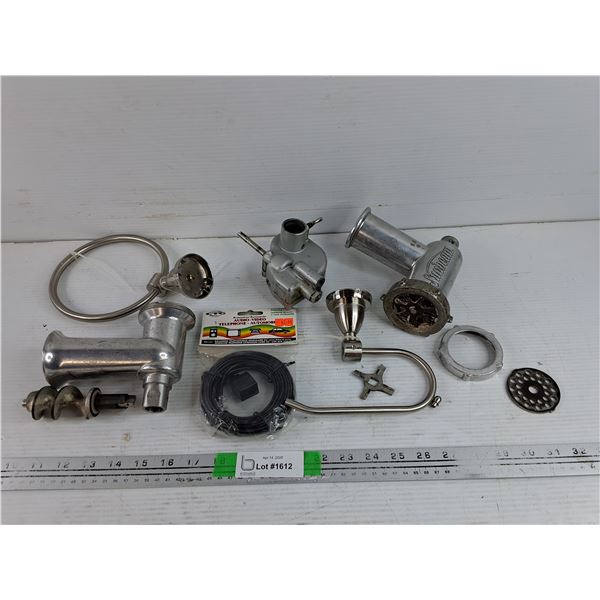 Modular Telephone Extension Cord, Vintage Meat Grinders, Towel Hanger
