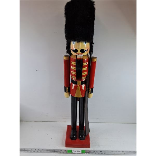 Vintage Wooden Nut Cracker 36" - PICK UP ONLY