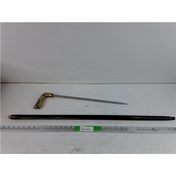 Vintage Cane Sword - PICK UP