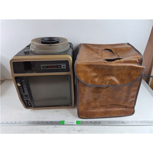 Vintage Kodak Ektagraphic Model 260 AudioViewer & Projector - Powers On, As Is - PICK UP ONLY