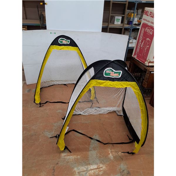 *(2) Rapide Goal Soccer Nets 45" x 39" x 39"  , PICKUP ONLY