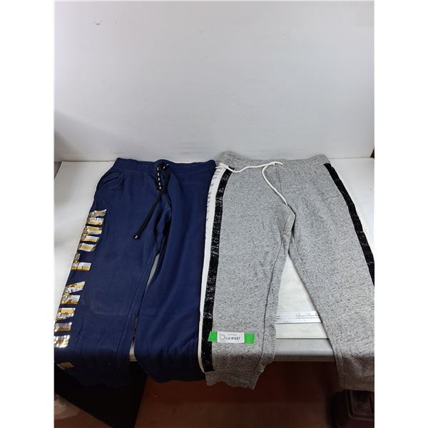 (2) Pink Sweatpants - Size L