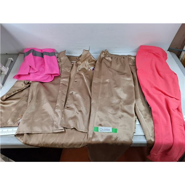 La Vie En Rose Pyjamas - Size M, Pink Sweatpants - Size L, Pink Traffic Vest