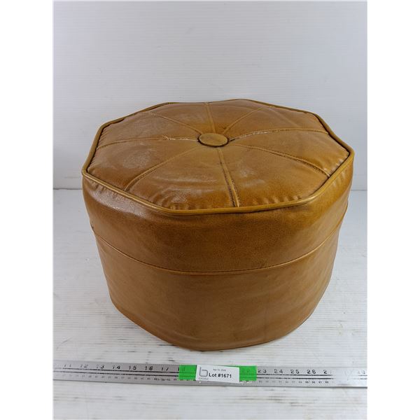 Faux Leather Ottoman Foot Stool 17" x 11" - PICK UP