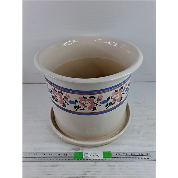 Large Ceramic Planter 11" x 14" - PICK UP