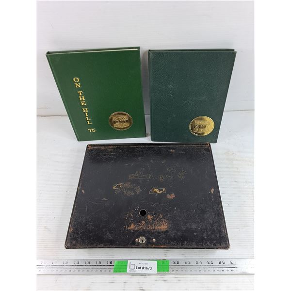 (2) STI Books & Cash Register Drawer