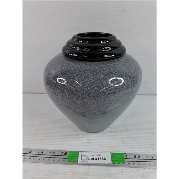 Ceramic Vase 9", Made in Canada