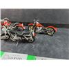 Image 3 : (3) Toy Motorcycles
