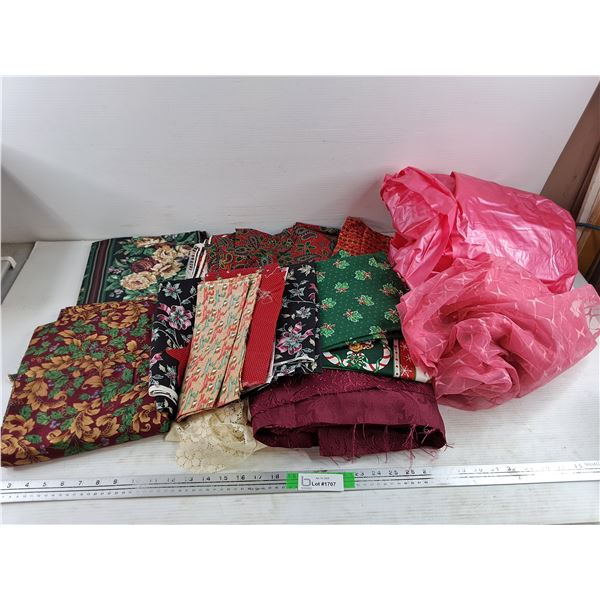 Assorted Cloths & Misc