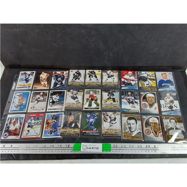 Assorted Rookies & Stars Hockey Cards - Upper Deck, Score 91, Parkhurst, CANNOT AUTHENTICATE