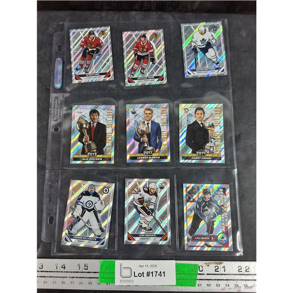 Topps NHL Album Stickers - Alex Ovechkin, Cale Makar, Sidney Crosby, CANNOT AUTHENTICATE