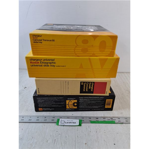 (4) Kodak UNIVERSAL Sliding Trays - Used
