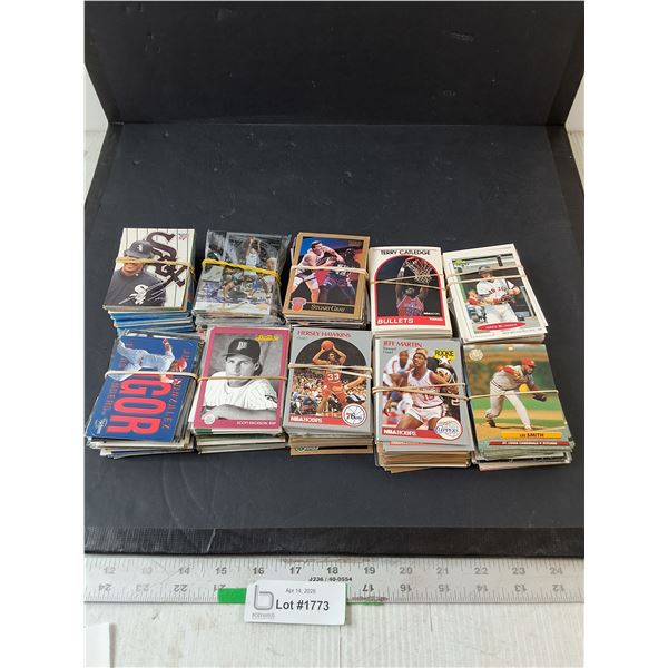 Assorted NBA & MLB Sports Cards