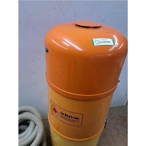 *SOLUVAC - Central Vacuum with Attachment Hose - As Is- CANNOT SHIP