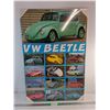 Image 1 : Volkswagen Beetle Display Sign 36" x 24"- Cannot Ship