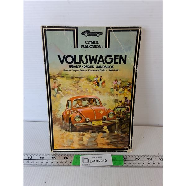 Volkswagen 1961-72 Repair Handbook