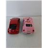 Image 3 : (2) Die Cast Pullback Volkswagen Beetles Approx. 1:32 Scale