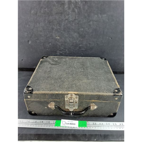 Vintage Travel Case 13" x 10" x 5"