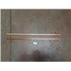 Image 1 : (2) Wooden Rulers