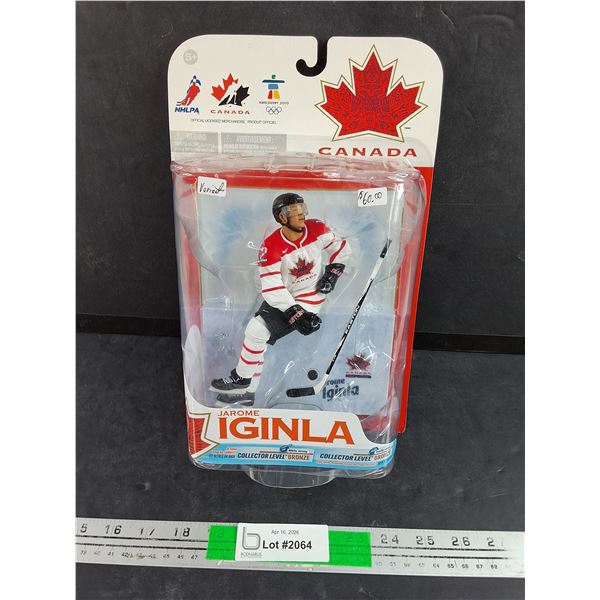 Canada Collector Level Jarome Iginla Hockey Figure
