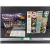 Image 1 : Vintage Fleer & Bowman Chrome Trading Card Sheets